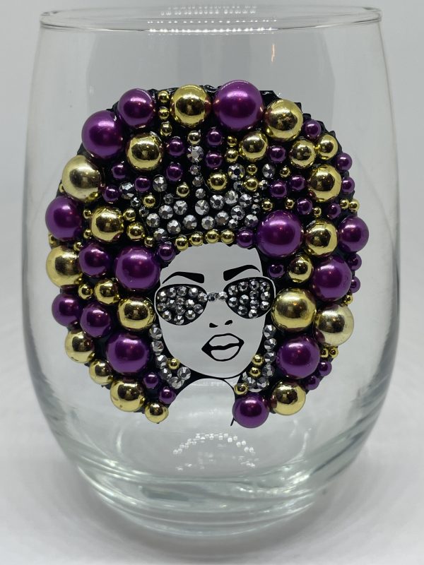 bling wine glass