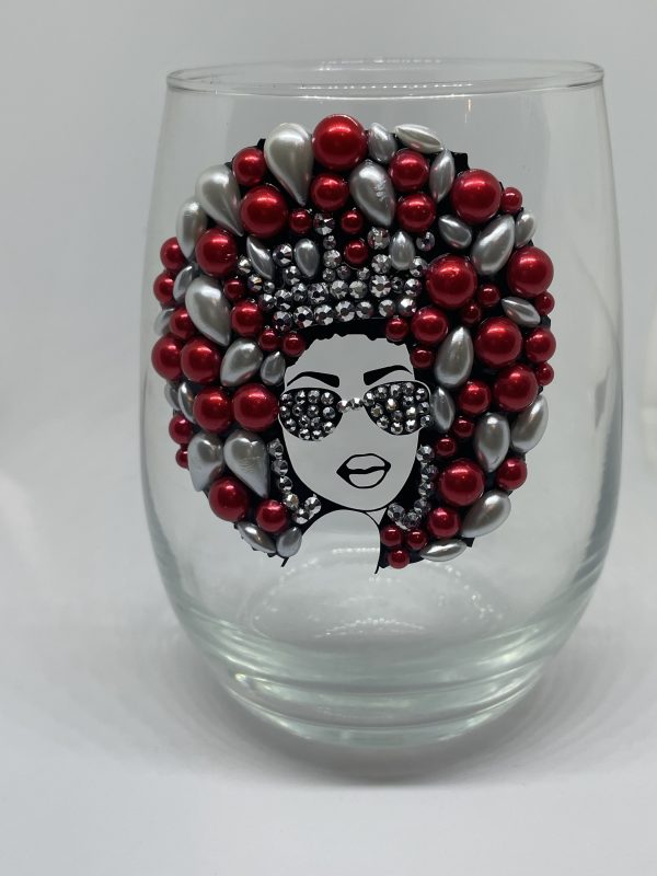 bling wine glass