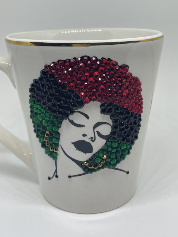 Ms. Ghana- Wine glass 21oz or ceramic mug